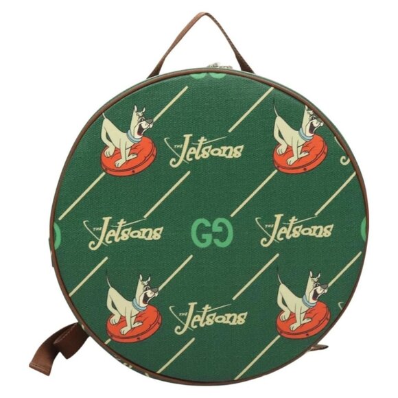 GUCCI The Jetsons Web Sherry Line Children Backpack PVC 752358 Auth bs26793 main image 10
